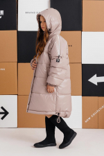 Пальто для девочки GnK С-793 превью фото